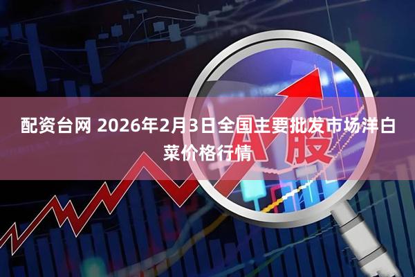 配资台网 2026年2月3日全国主要批发市场洋白菜价格行情